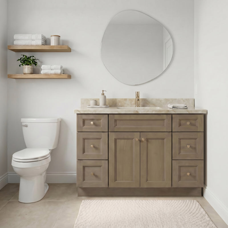 48" Willowdale Vanity — full bathroom