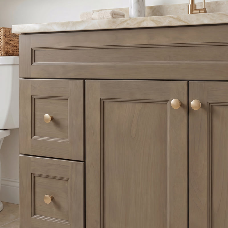 42" Willowdale Vanity with Cream Quartzite Top