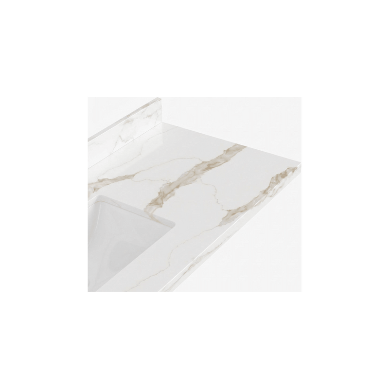 Oakline Calacatta Gold Quartz Vanity Top
