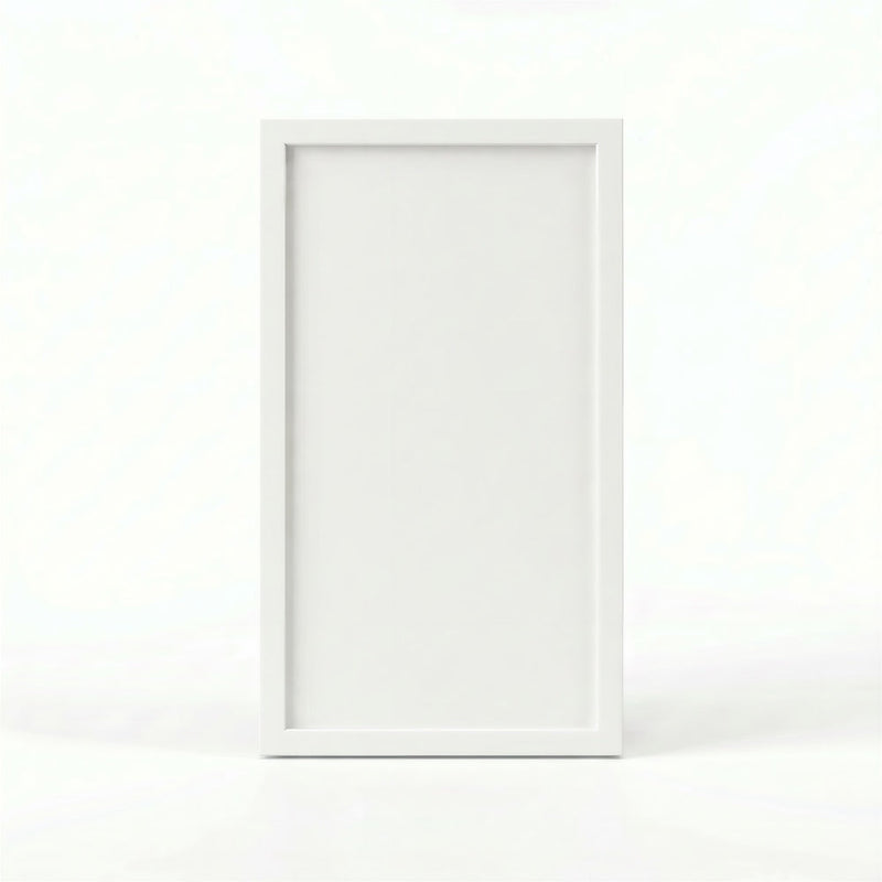 Slim Shaker White door finish swatch — Oakline Cabinets