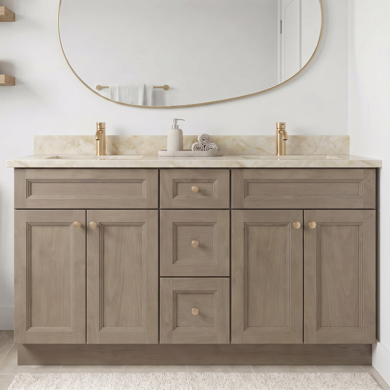 60" Willowdale Double Vanity — front