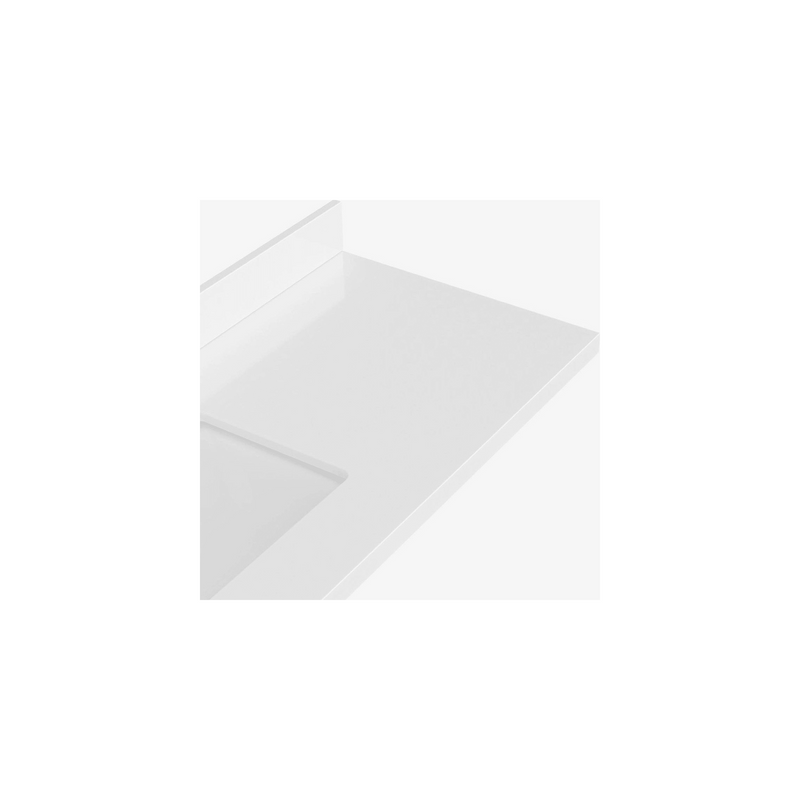 Oakline Pure White Quartz Vanity Top