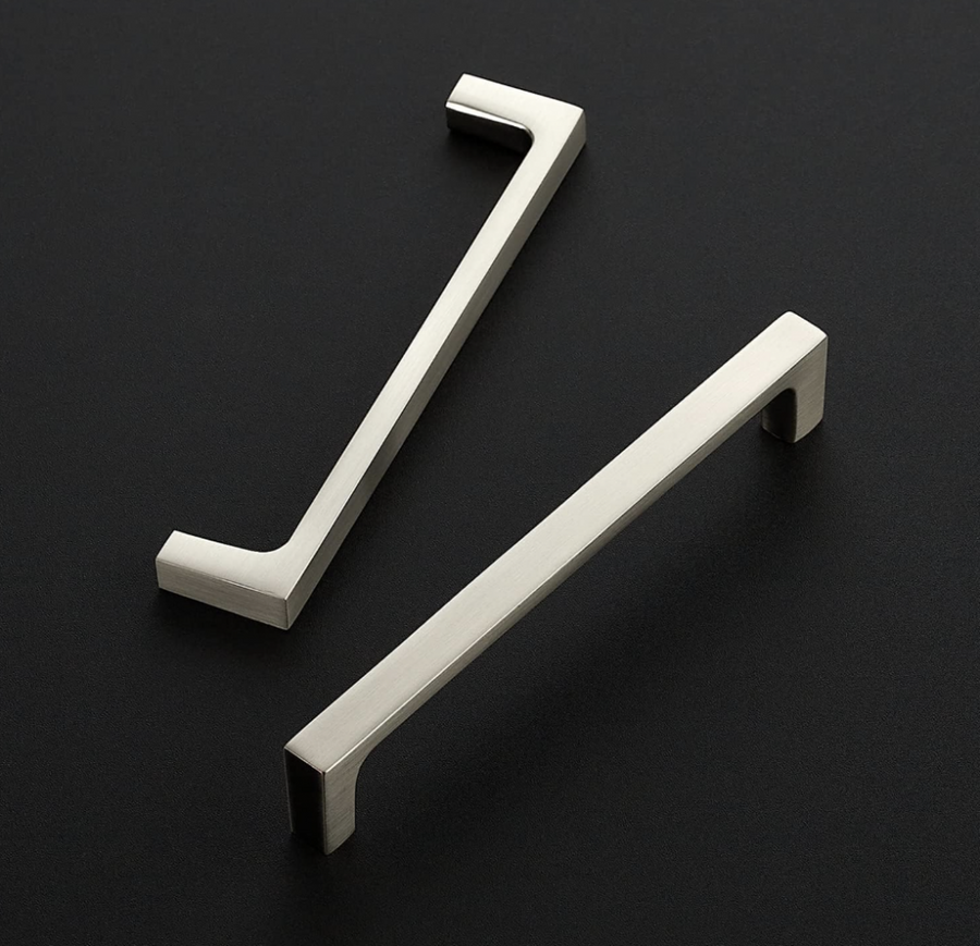 Brushed Nickel cabinet pull