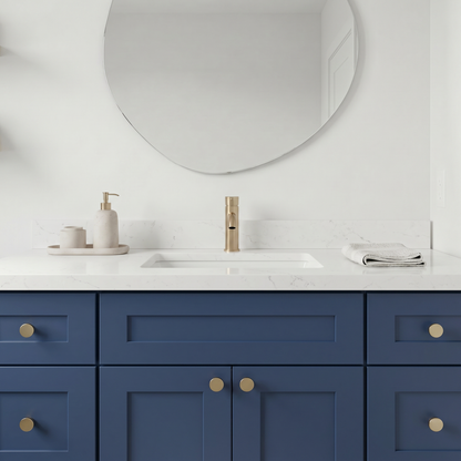 48" Navy Blue Shaker Vanity - Single Sink