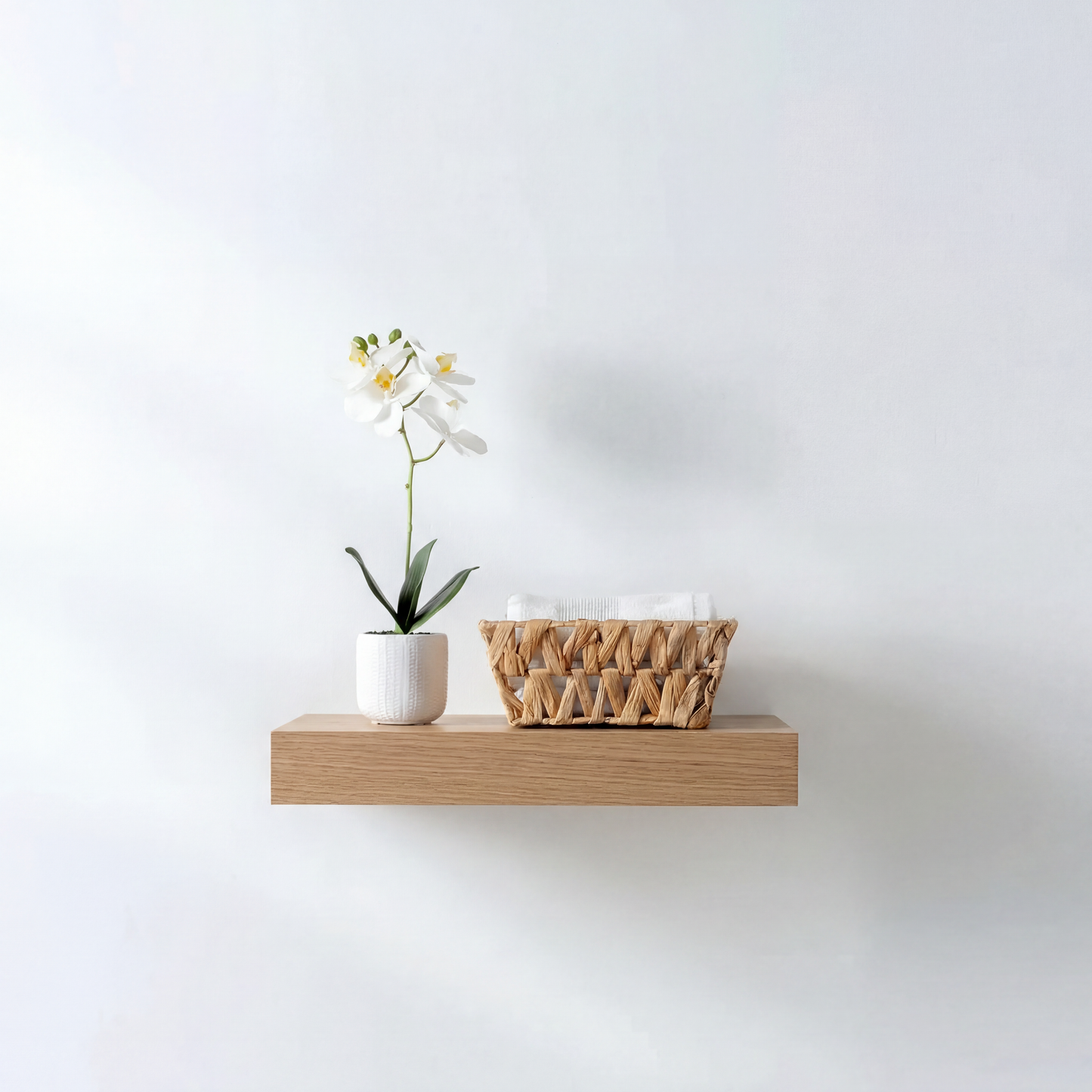 Oak Floating Shelf