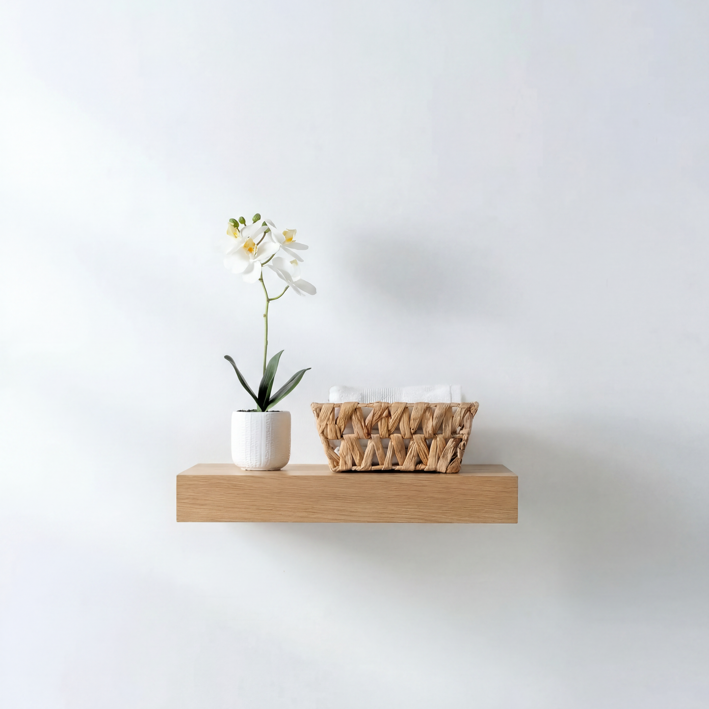 Oak Floating Shelf