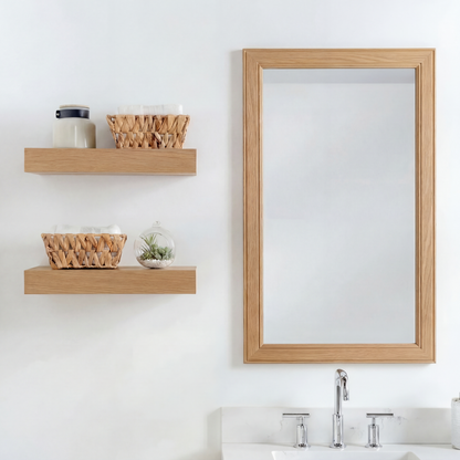 Oak Floating Shelf