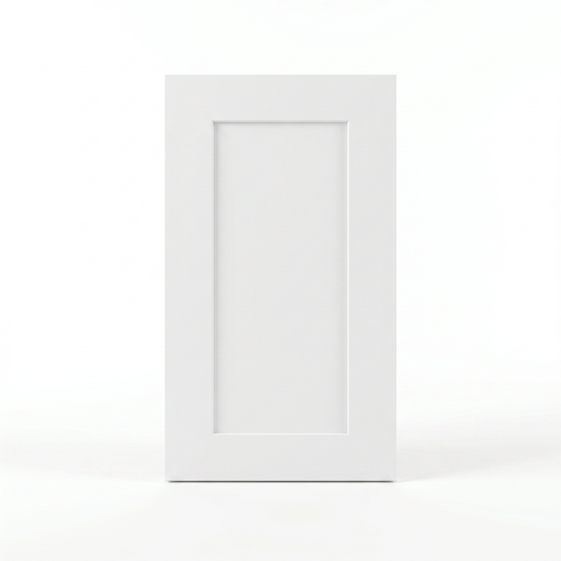 White door finish swatch — Oakline Cabinets