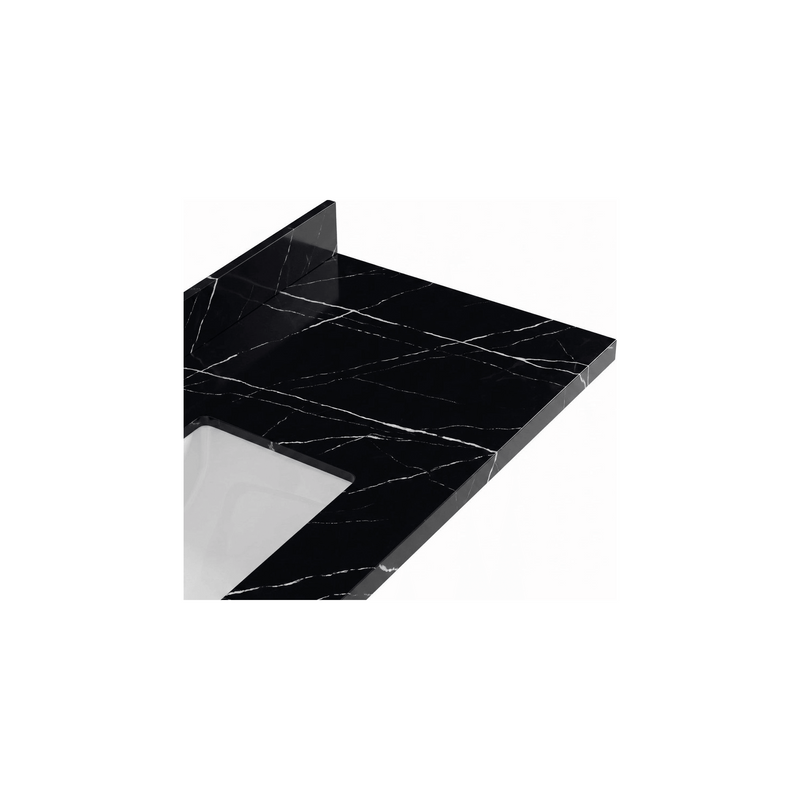 Oakline Pure Marquina Quartz Vanity Top