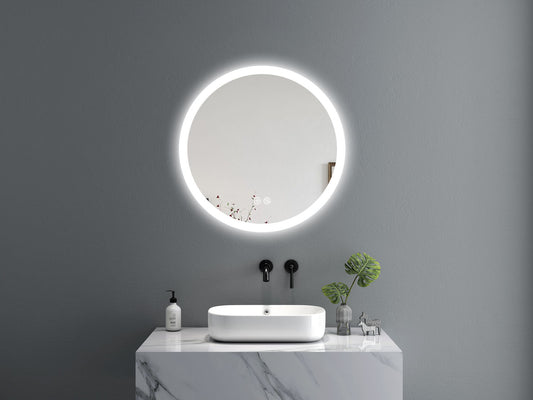 Oakline Round Perimeter LED Bathroom Mirror