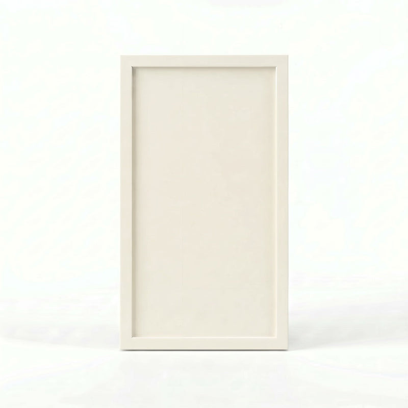Slim Shaker Off White door finish swatch — Oakline Cabinets